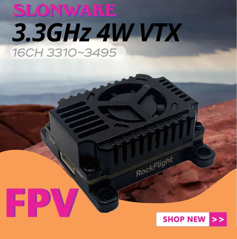 SLONWAKE FPV 3.3G 16CH 4000mW  - Fpv Drone Antenna avis et prix