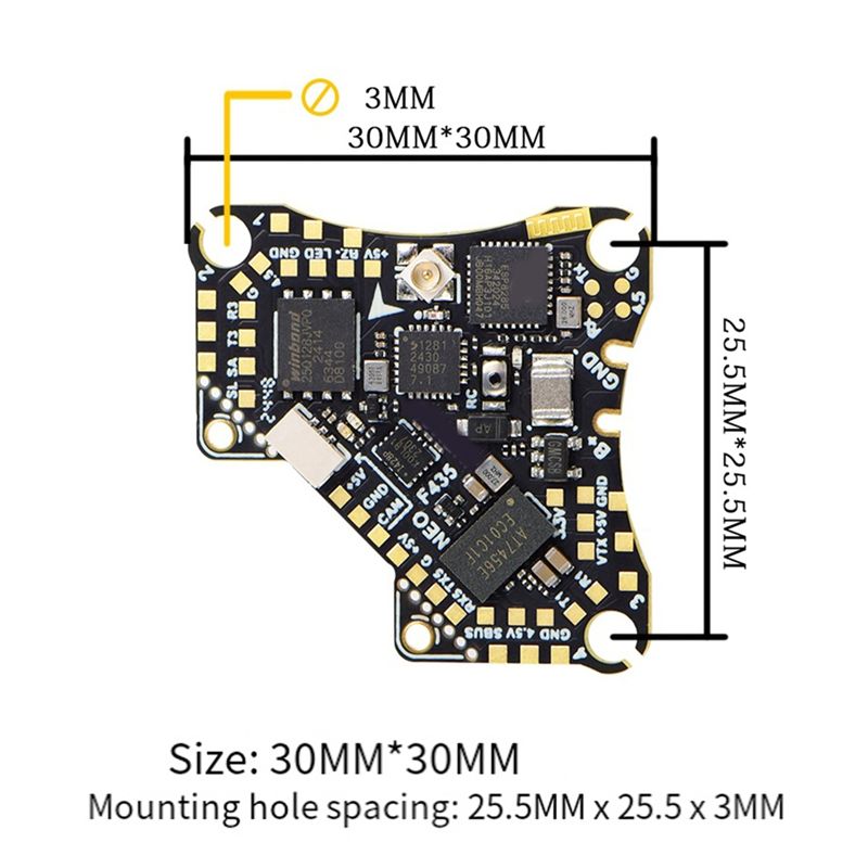 FBIL-F435 NEO 1S AIO Flight Co - Fpv Drone Flight Controller avis et prix