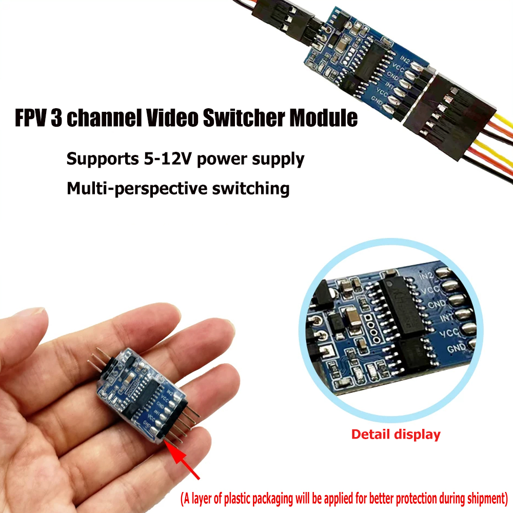 5.8G 3 Channel Video Switcher  - Fpv Drone Battery avis et prix