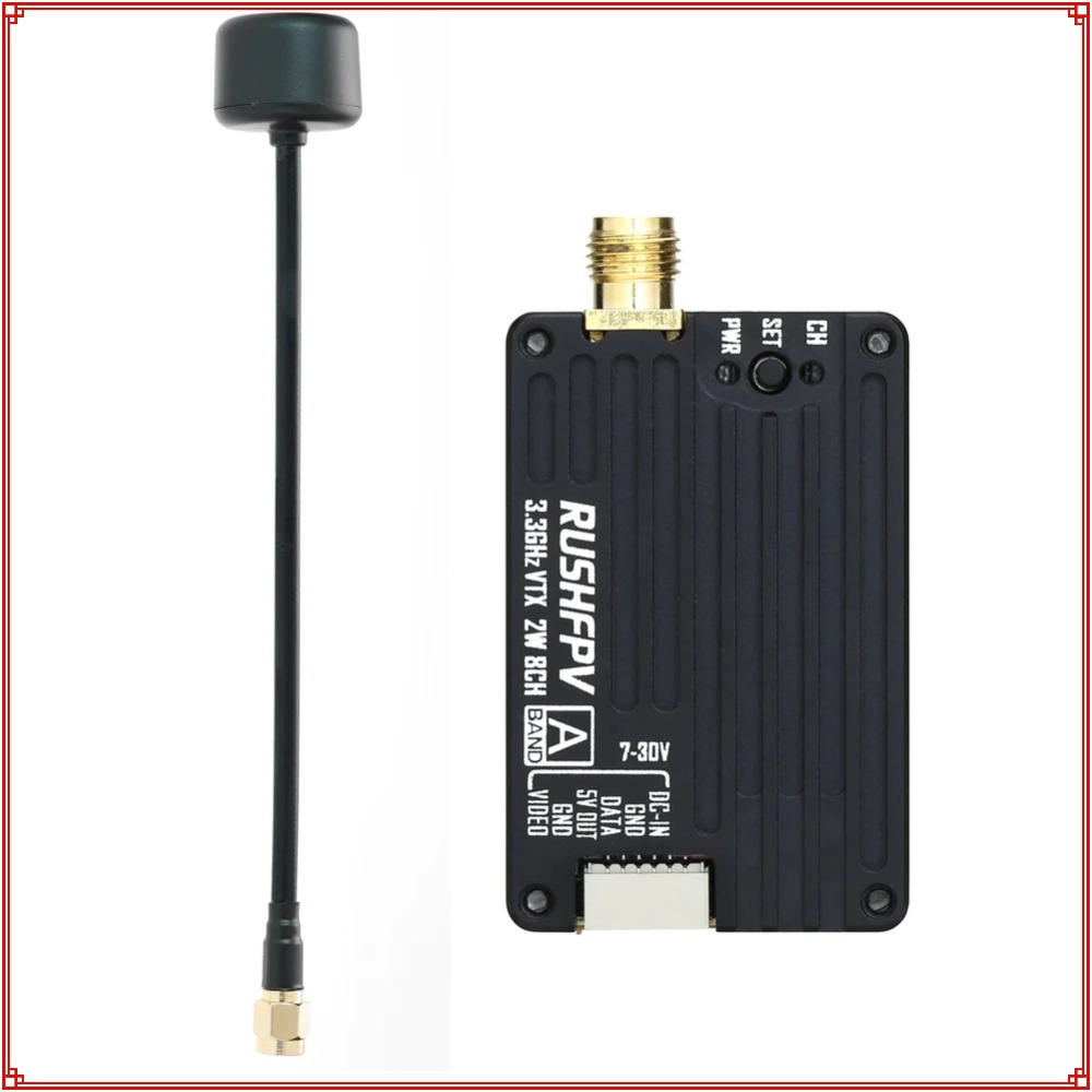 2026 New RUSHFPV 3.3G 2W VTX T - Fpv Drone Antenna avis et prix