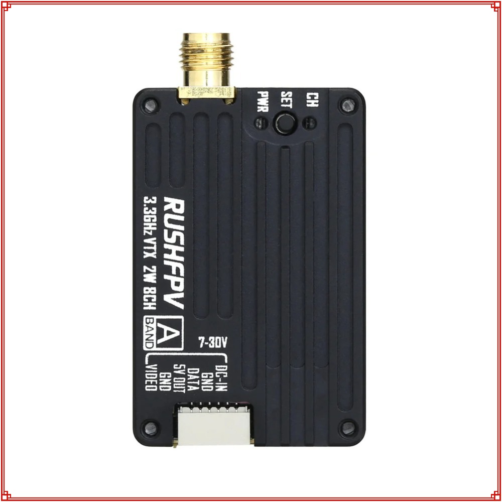 2026 New RUSHFPV 3.3G 2W VTX T - Fpv Drone Antenna avis et prix