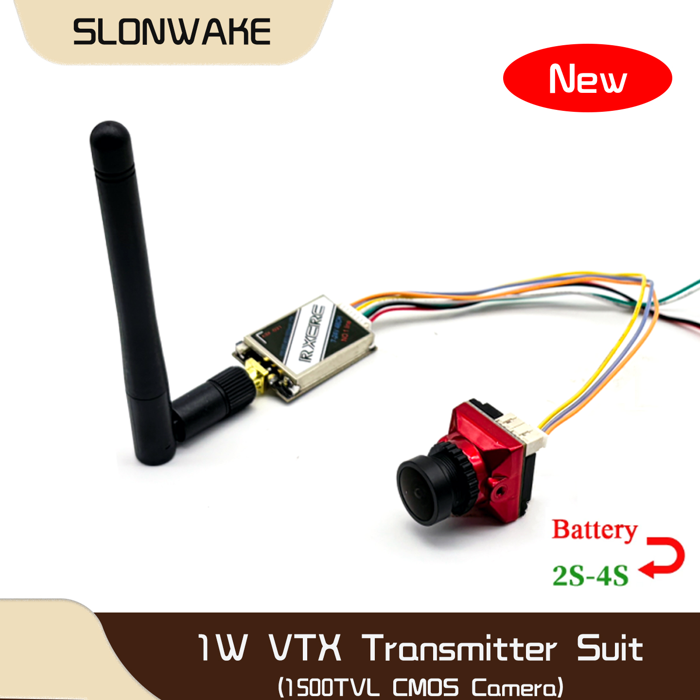 SLONWAKE  5.8G 48CH 1W VTX 100 - Fpv Drone Frame avis et prix