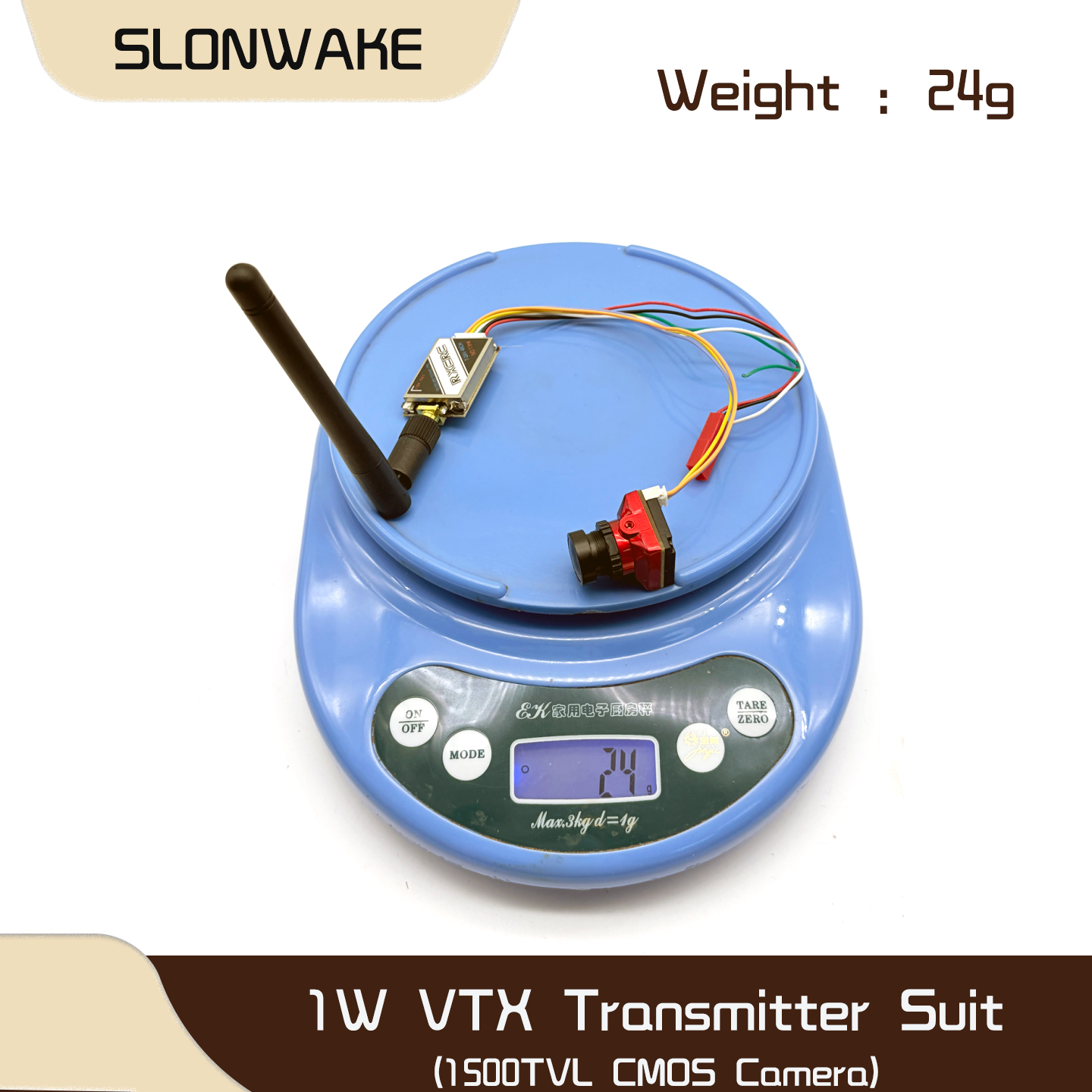SLONWAKE  5.8G 48CH 1W VTX 100 - Fpv Drone Frame avis et prix