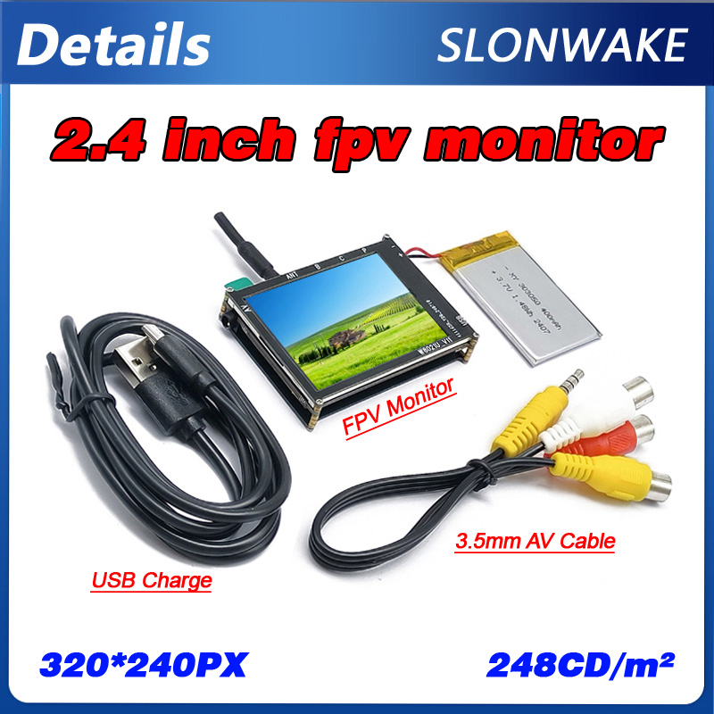 Micro 5.8G 56CH 2.4 Inch LCD 4 - Fpv Drone Flight Controller avis et prix