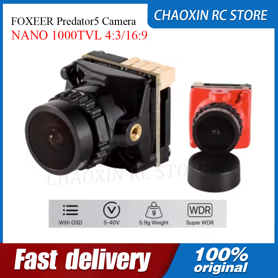 FOXEER Predator5 Camera NANO 1 - Fpv Drone Battery avis et prix