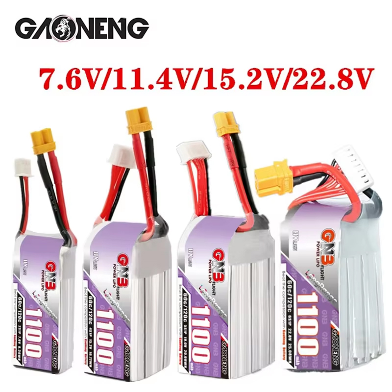 GNB 1100mAh 2S 3S 4S 6S 60C/12 - Fpv Drone Receiver avis et prix