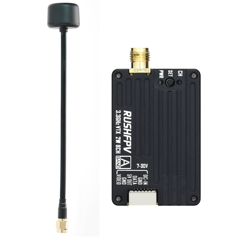 RUSHFPV 3.3G 2W VTX Transmitte - Fpv Drone Battery avis et prix