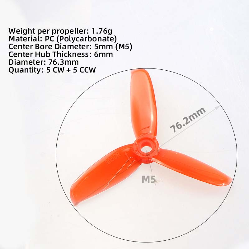 3050 3 Inch Propellers, 5CW 5C - Fpv Drone Propeller avis et prix