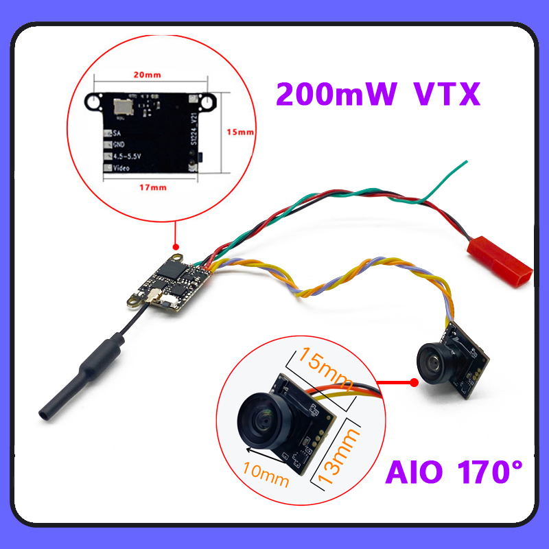 SLONWAKE 5.8G 1200TVL FPV Came - Fpv Drone Transmitter avis et prix