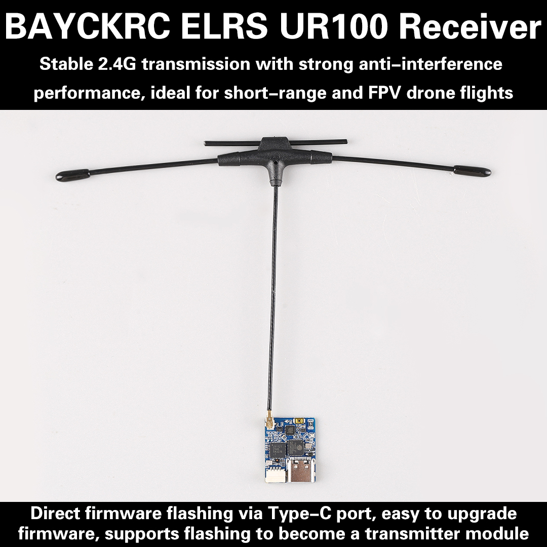 BAYCKRC UR100 ExpressLRS Dual  - Fpv Drone Frame avis et prix