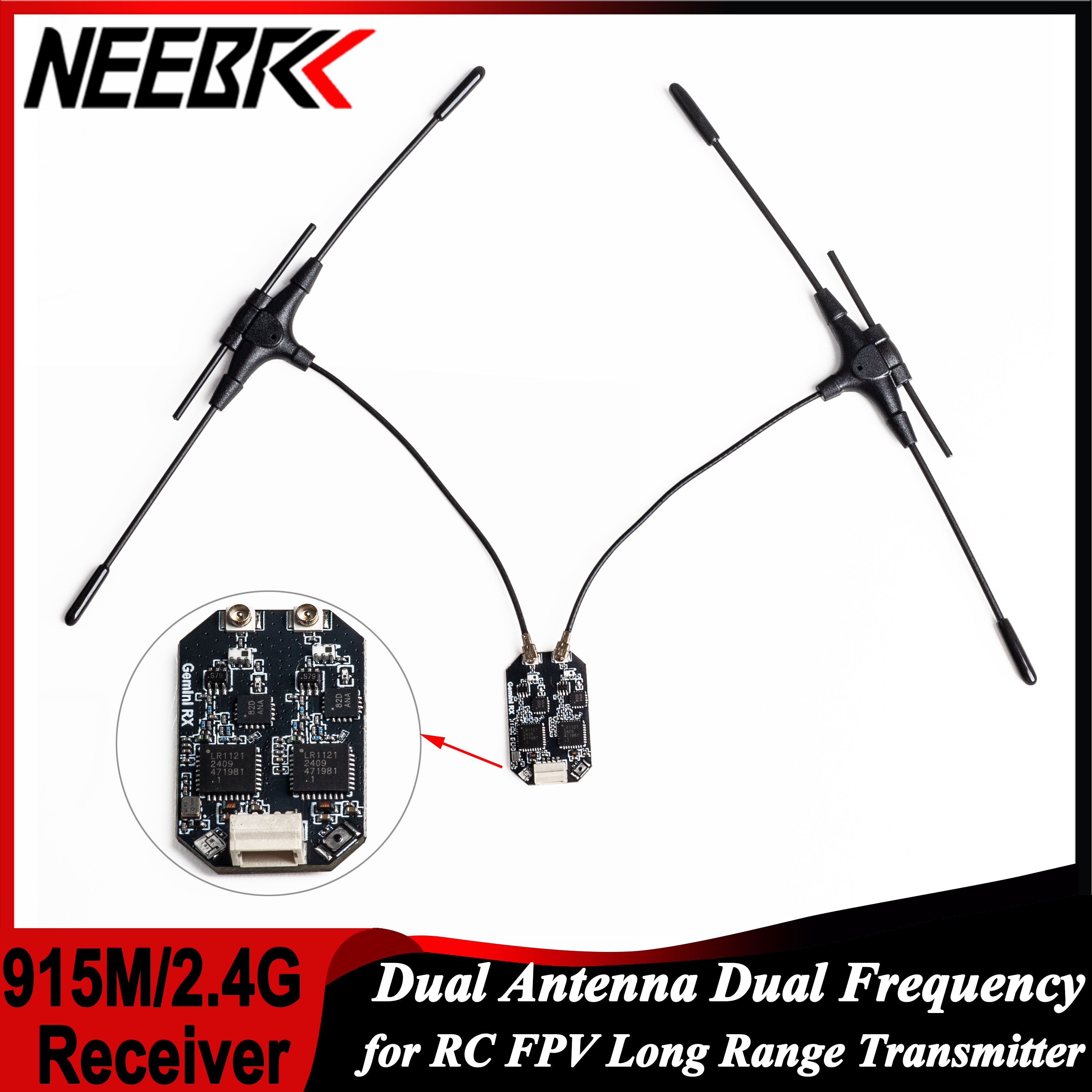 ELRS 915MHz/2.4GHz Gemini Dual - Fpv Drone Antenna avis et prix