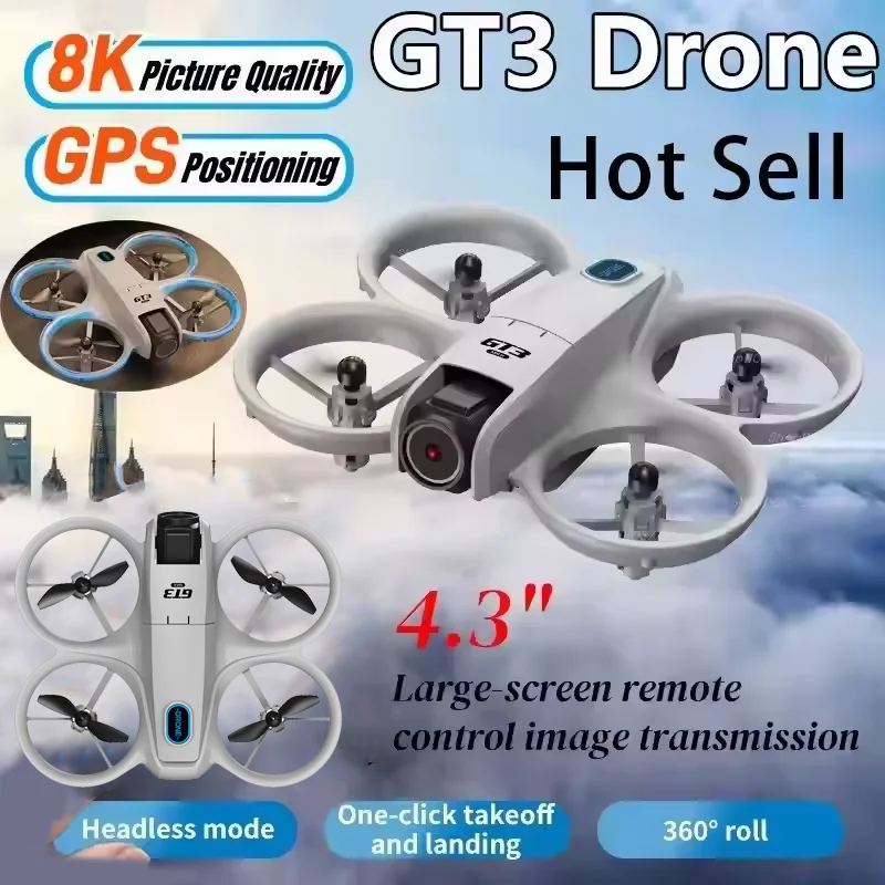 GT3 Drone 8K HD Dual Cameras G - Fpv Drone Goggles avis et prix
