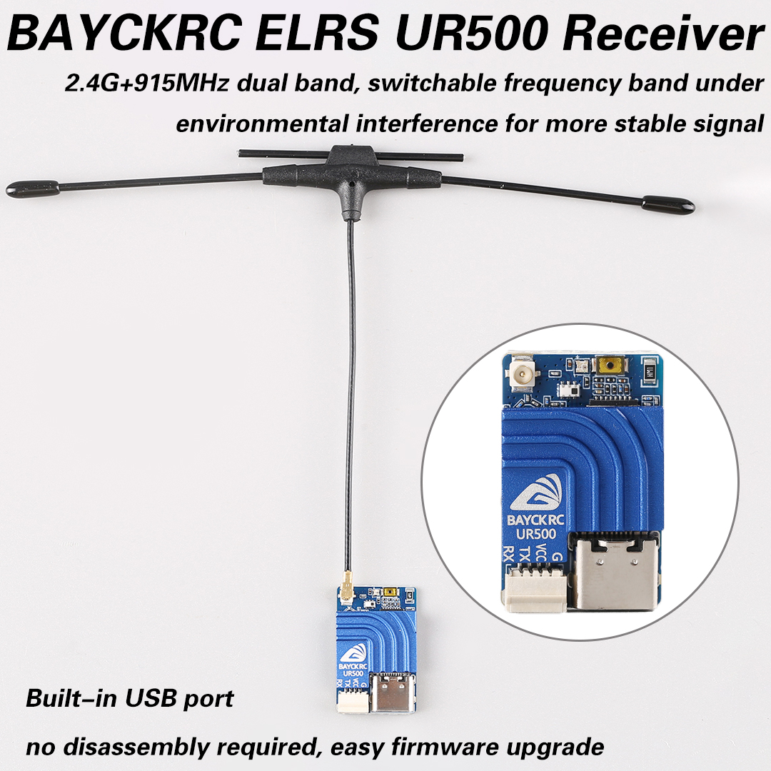 BAYCKRC UR500 ELRS RX 500mW Du - Fpv Drone Frame avis et prix