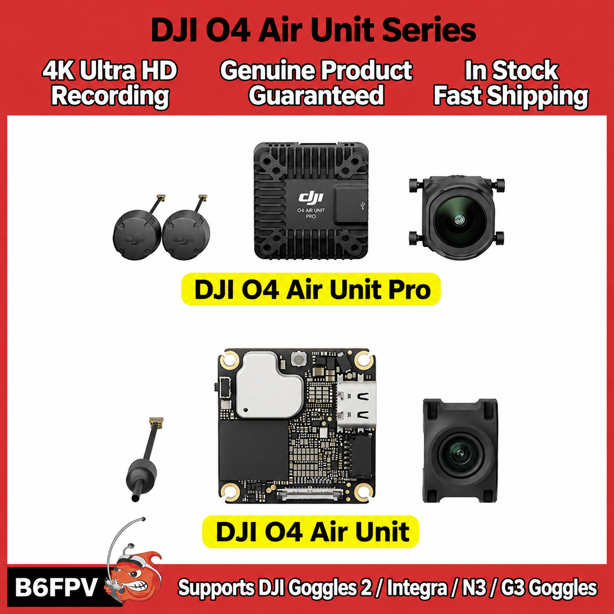 DJI O4 Air Unit Series Flagshi - Fpv Drone Receiver avis et prix
